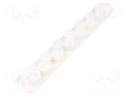 Multigate grommet; elastomer thermoplastic TPE; white; IP30; HTP HT HI TECH POLYMERS