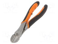 Pliers; side,cutting; 180mm; ERGO®; industrial BAHCO