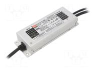 Power supply: switching; LED; 75.6W; 42VDC; 0.9÷1.8A; 100÷305VAC MEAN WELL