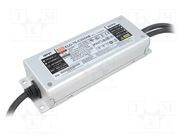 Power supply: switching; LED; 74.9W; 107÷214VDC; 175÷350mA; IP65 MEAN WELL