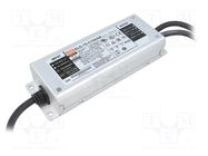 Power supply: switching; LED; 74.9W; 53÷107VDC; 350÷700mA; IP65 MEAN WELL