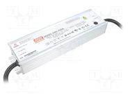 Power supply: switching; LED; 240W; 171.4÷342.8VDC; 350÷700mA MEAN WELL