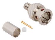 RF COAXIAL, BNC PLUG, 75 OHM, CABLE