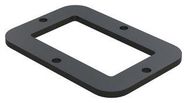 GASKET, 24POS, BLACK, RCPT