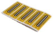 LABEL, NON-REVERSE STRIP, 10PT, 138DEG C