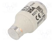 Fuse: fuse; quick blow; 35A; 500VAC; 500VDC; ceramic; DIII; D ETI POLAM