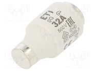 Fuse: fuse; gG; 32A; 500VAC; 500VDC; ceramic; DIII; D ETI POLAM