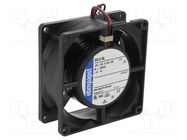 Fan: DC; axial; 12VDC; 80x80x32mm; 66m3/h; 43dBA; ball; 4200rpm EBM-PAPST