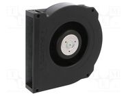 Fan: DC; blower; 24VDC; 127x127x25mm; 64m3/h; ball bearing; 5100rpm EBM-PAPST