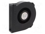 Fan: DC; blower; 24VDC; 127x127x25mm; 64m3/h; ball; 5100rpm EBM-PAPST