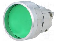 Switch: push-button; 22mm; Stabl.pos: 1; green; none; IP66; concave SCHNEIDER ELECTRIC