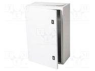 Enclosure: wall mounting; X: 400mm; Y: 600mm; Z: 250mm; Spacial CRN 