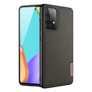 Dux Ducis Fino case covered with nylon material for Samsung Galaxy A72 4G green, Dux Ducis
