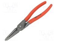 Pliers; for circlip; internal; 40÷100mm; Pliers len: 225mm KNIPEX