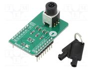 Click board; prototype board; Comp: SK13AEG13; rotary encoder MIKROE