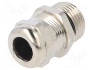 Cable gland; with long thread; NPT1/2"; IP68; brass HUMMEL