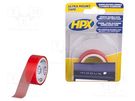 Tape: fixing; W: 19mm; L: 1.5m; Thk: 0.2mm; double-sided; transparent HPX