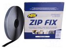 Tape: hook and loop; W: 20mm; L: 25m; Thk: 2.1mm; synthetic rubber HPX