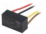 Converter: DC/DC; Uin: 6÷36VDC; Uout: 3÷31VDC; Iout: 1000mA; cables RECOM