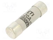 Fuse: fuse; gG; 20A; 690VAC; cylindrical,industrial; 14x51mm ETI POLAM