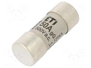 Fuse: fuse; 50A; 500VAC; gG; cylindrical,industrial; 22x58mm ETI POLAM