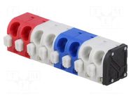 Connector: PCB terminal block; terminal; 10A; 250V; angled 45° ECE