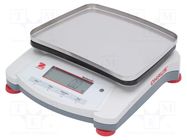 Scales; electronic,counting,precision; Scale max.load: 6.2kg OHAUS
