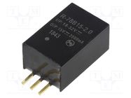 Converter: DC/DC; 30W; Uin: 18÷32V; Uout: 15VDC; Iout: 2A; SIP3; PCB RECOM