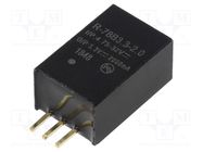 Converter: DC/DC; 6.6W; Uin: 4.75÷32V; Uout: 3.3VDC; Iout: 2A; SIP3 RECOM