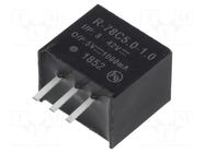 Converter: DC/DC; 5W; Uin: 8÷42VDC; Uout: 5VDC; Iout: 1A; SIP3; PCB RECOM