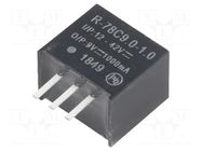 Converter: DC/DC; 9W; Uin: 12÷42VDC; Uout: 9VDC; Iout: 1A; SIP3; PCB RECOM