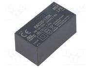 Converter: AC/DC; 20W; Uin: 85÷264VAC,120÷370VDC; Uout: 12VDC; 86% RECOM