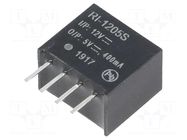 Converter: DC/DC; 2W; Uin: 10.8÷13.2VDC; Uout: 5VDC; Iout: 400mA RECOM