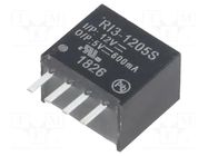 Converter: DC/DC; 3W; Uin: 10.8÷13.2VDC; Uout: 5VDC; Iout: 600mA RECOM