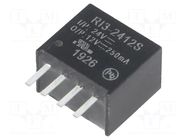 Converter: DC/DC; 3W; Uin: 21.6÷26.4VDC; Uout: 12VDC; Iout: 250mA RECOM