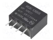 Converter: DC/DC; 1W; Uin: 10.8÷13.2VDC; Uout: 5VDC; Iout: 200mA RECOM