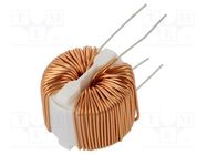 Inductor: wire; THT; 5mH; 100mΩ; 250VAC; -25÷120°C; SC; 2A KEMET