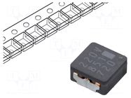 Inductor: wire; SMD; 22uH; 2.2A; 128mΩ; ±20%; ETQP3M; 6.4x6x3mm PANASONIC