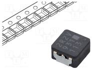 Inductor: wire; SMD; 2.2uH; 5.2A; 20mΩ; ±20%; 5.5x5x3mm; -40÷150°C PANASONIC