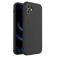 Wozinsky Color Case silicone flexible durable case iPhone SE 2022 / SE 2020 / iPhone 8 / iPhone 7 black, Wozinsky