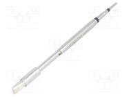 Tip; chisel; 4.8x1mm; for  soldering iron,for soldering station JBC TOOLS