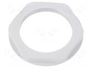 Nut; M40; halogen free; polyamide; UL94V-0; 50mm; grey; Pitch: 1.5 LAPP