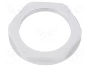 Nut; M40; halogen free; polyamide; UL94V-0; 50mm; grey; Pitch: 1.5 LAPP