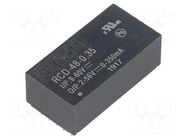 Converter: DC/DC; Uin: 9÷60VDC; Uout: 2÷56VDC; Iout: 350mA; PCB; LED RECOM