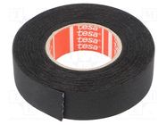 Tape: textile; W: 19mm; L: 15m; Thk: 0.26mm; Automotive; acrylic; 40% TESA