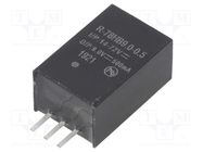 Converter: DC/DC; 4.5W; Uin: 14÷72V; Uout: 9VDC; Iout: 0.5A; SIP3; PCB RECOM