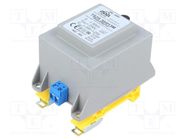 Transformer: encapsulated; 30VA; 230VAC; 24V; 1.25A; IP00; A: 63.6mm INDEL