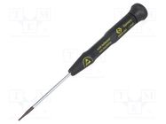 Screwdriver; slot; precision; SL 1,2; ESD; PRECISION C.K