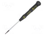 Screwdriver; precision; slot; SL 1.2; ESD; PRECISION C.K