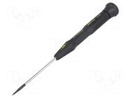 Screwdriver; precision; slot; SL 1.5; ESD; PRECISION C.K